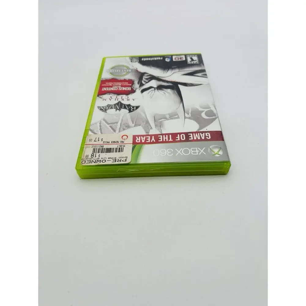 Batman: Arkham City Game of the Year Edition ( Xbox 360, 2012) No Manual Works